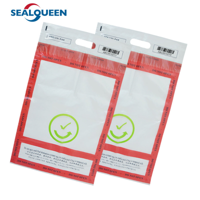 Custom Printed Security Bag Self Adhesive Sealing Tamper Evident Plastic Bag
