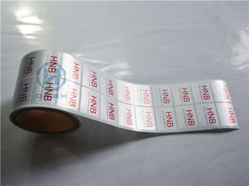 Gloosy Silver Printed Packing Tape Duty - Free Label For Industrial