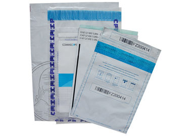 Custom Logo Printing Tamper Evident Postal Bag Security Self - Seal Bags for bank