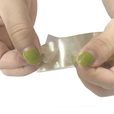 PET Customized Size Clear Easy Tear Tape Transparent Packing Tape