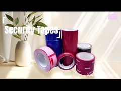 Ürün koruması için güvenilir kırmızı kusursuz bandı