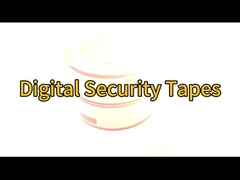 Çeşitli renkte basılı sahtelik karşıtı damga bantları